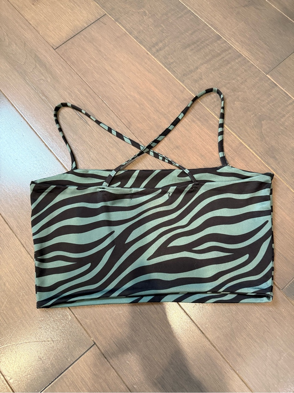 Missguided Zebra Tank - Picture 2 of 3